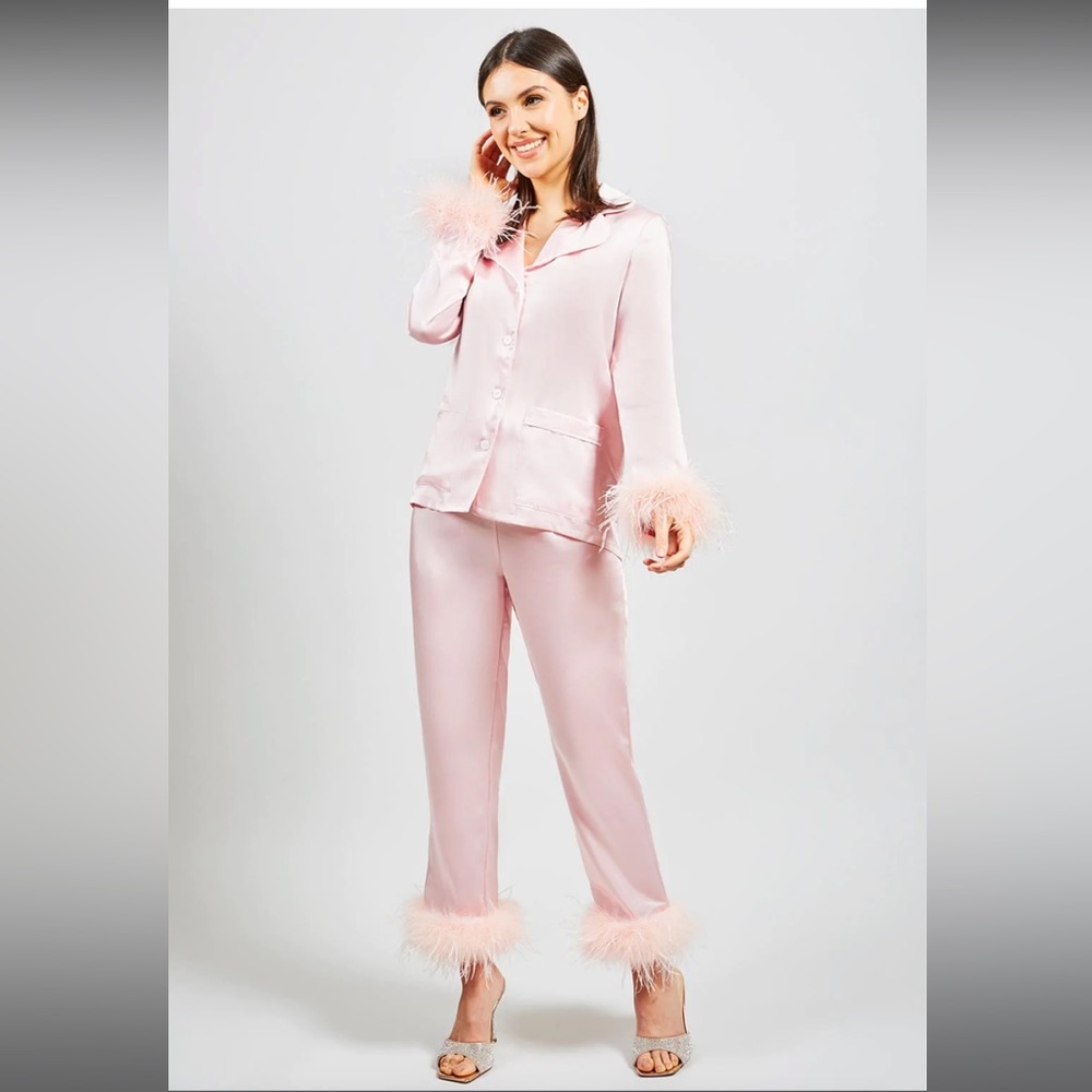 Nadine Merabi Darcie Pink pajamas M